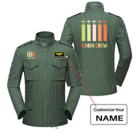 Thumbnail for Colourful Cabin Crew Designed Military Coats