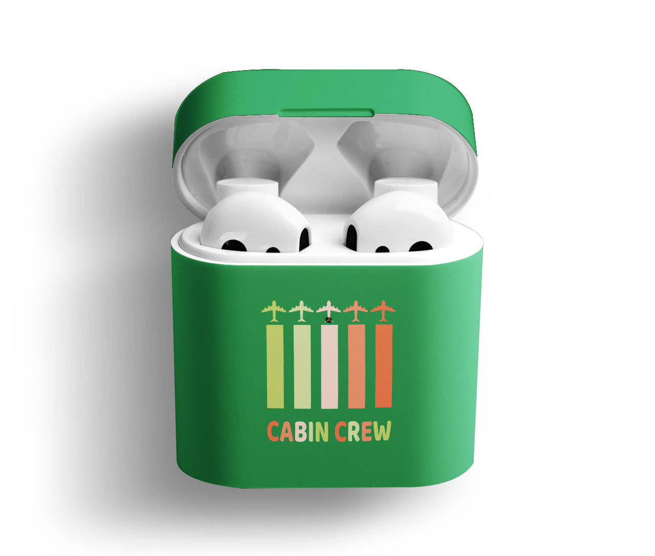 Colourful Cabin Crew Designed AirPods Cases