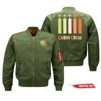 Thumbnail for Colourful Cabin Crew Designed Pilot Jackets (Customizable)
