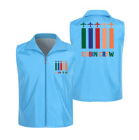 Thumbnail for Colourful Cabin Crew Designed Thin Style Vests