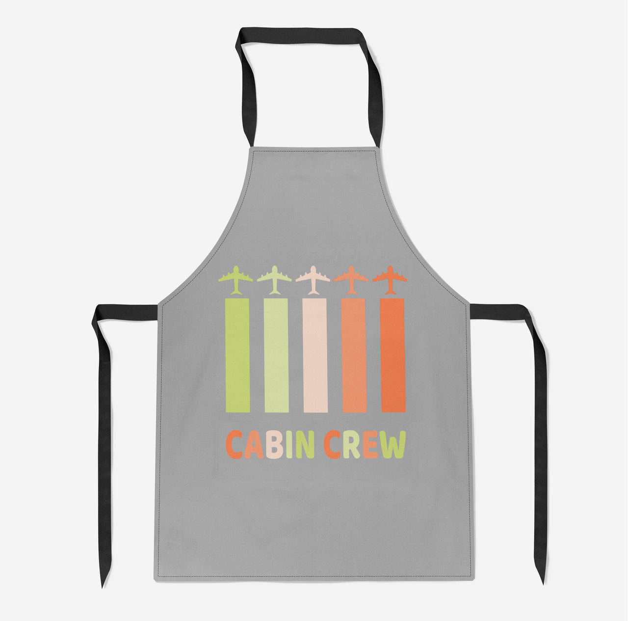 Colourful Cabin Crew Designed Kitchen Aprons