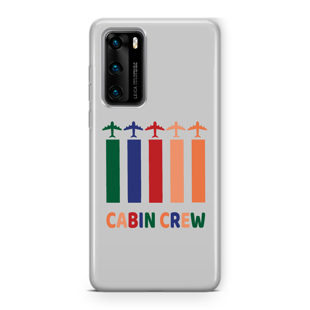 Colourful Cabin Crew Designed Huawei Cases