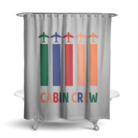 Thumbnail for Colourful Cabin Crew Designed Shower Curtains