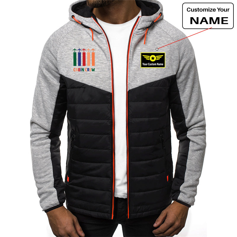 Colourful Cabin Crew Designed Sportive Jackets
