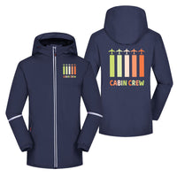 Thumbnail for Colourful Cabin Crew Designed Rain Coats & Jackets
