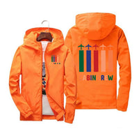 Thumbnail for Colourful Cabin Crew Designed Windbreaker Jackets