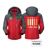 Thumbnail for Colourful Cabin Crew Designed Thick Winter Jackets