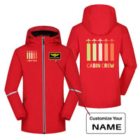 Thumbnail for Colourful Cabin Crew Designed Rain Coats & Jackets