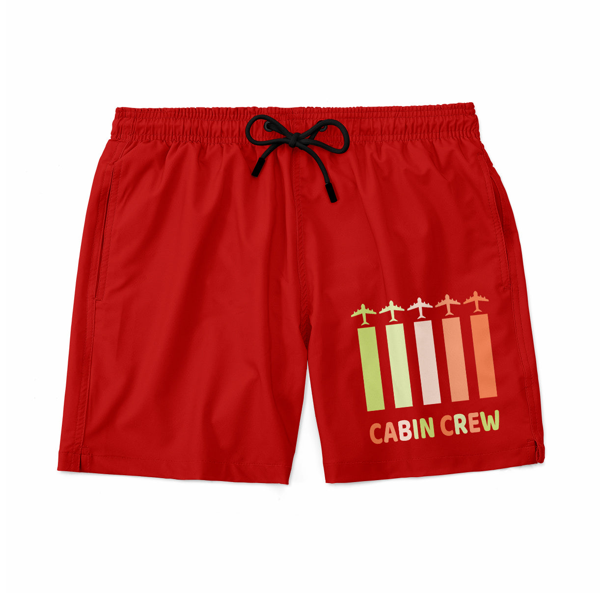 Colourful Cabin Crew Designed Swim Trunks & Shorts