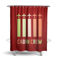 Thumbnail for Colourful Cabin Crew Designed Shower Curtains