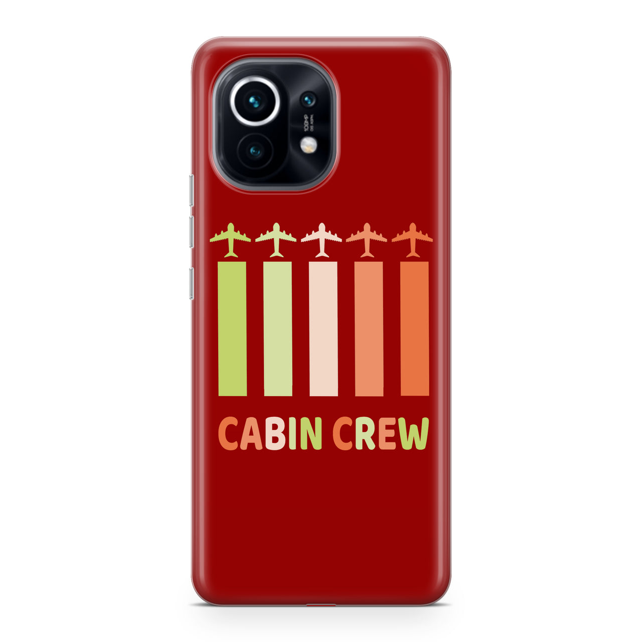 Colourful Cabin Crew Designed Xiaomi Cases