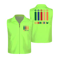 Thumbnail for Colourful Cabin Crew Designed Thin Style Vests