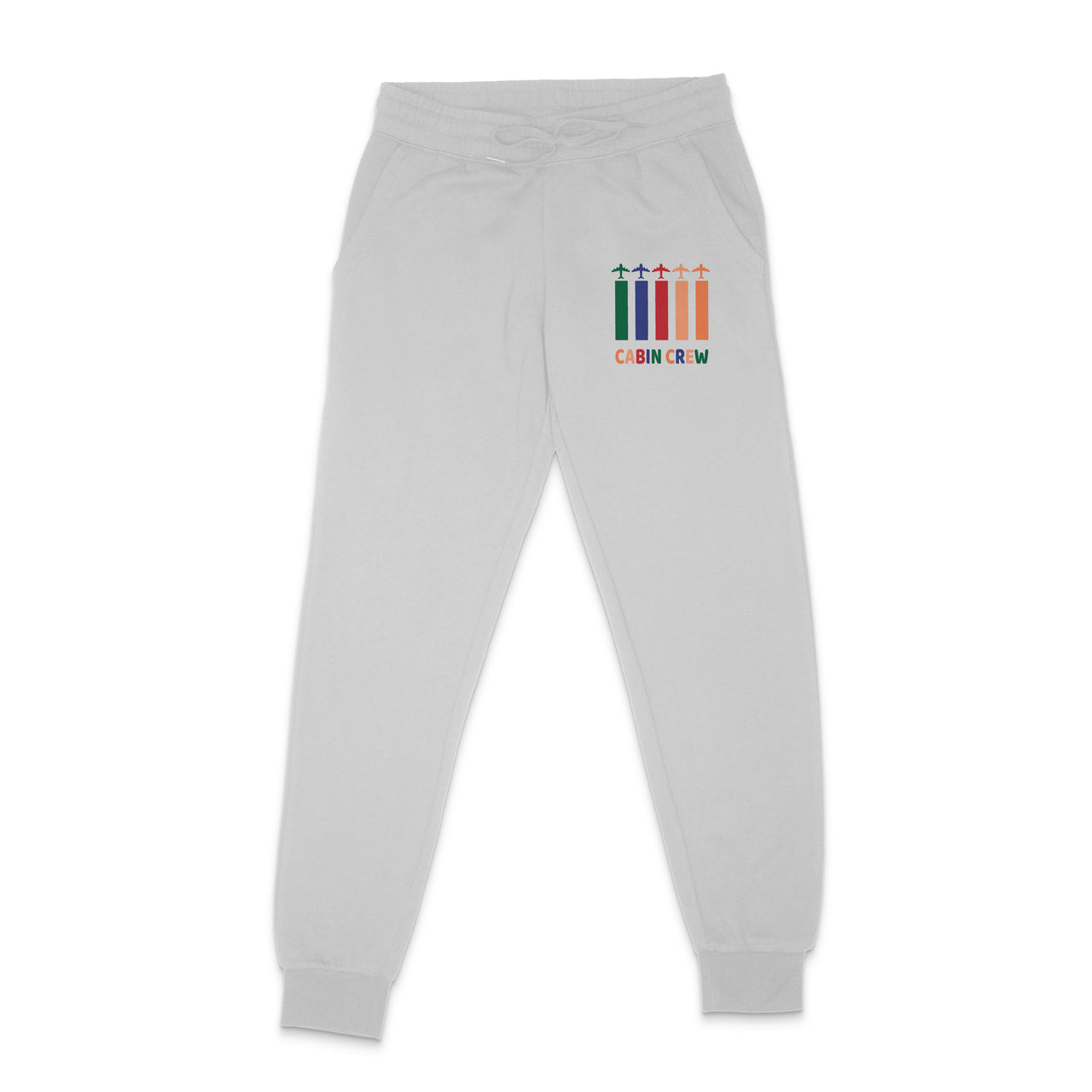 Colourful Cabin Crew Designed Sweatpants