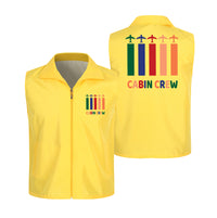 Thumbnail for Colourful Cabin Crew Designed Thin Style Vests