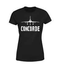 Thumbnail for Concorde & Plane Designed Women T-Shirts