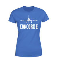 Thumbnail for Concorde & Plane Designed Women T-Shirts