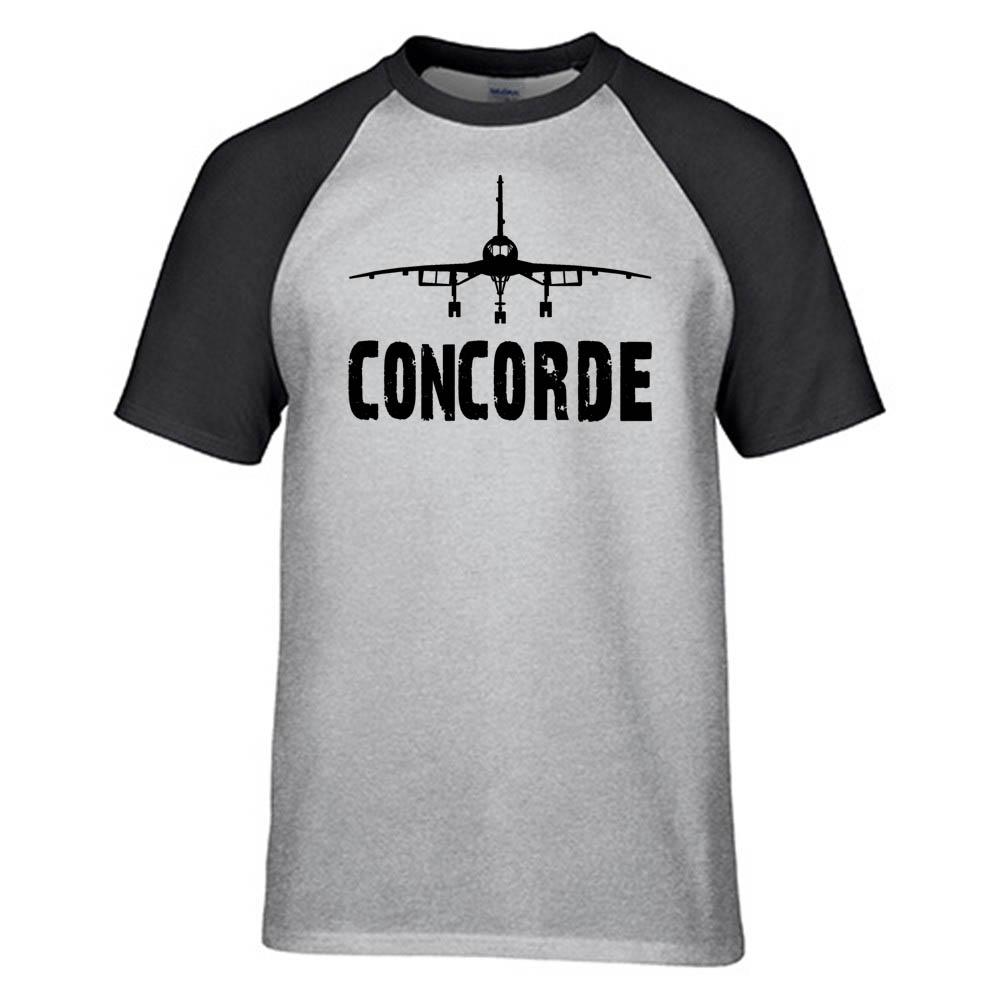 Concorde & Plane Designed Raglan T-Shirts