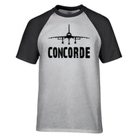 Thumbnail for Concorde & Plane Designed Raglan T-Shirts
