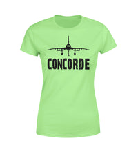 Thumbnail for Concorde & Plane Designed Women T-Shirts