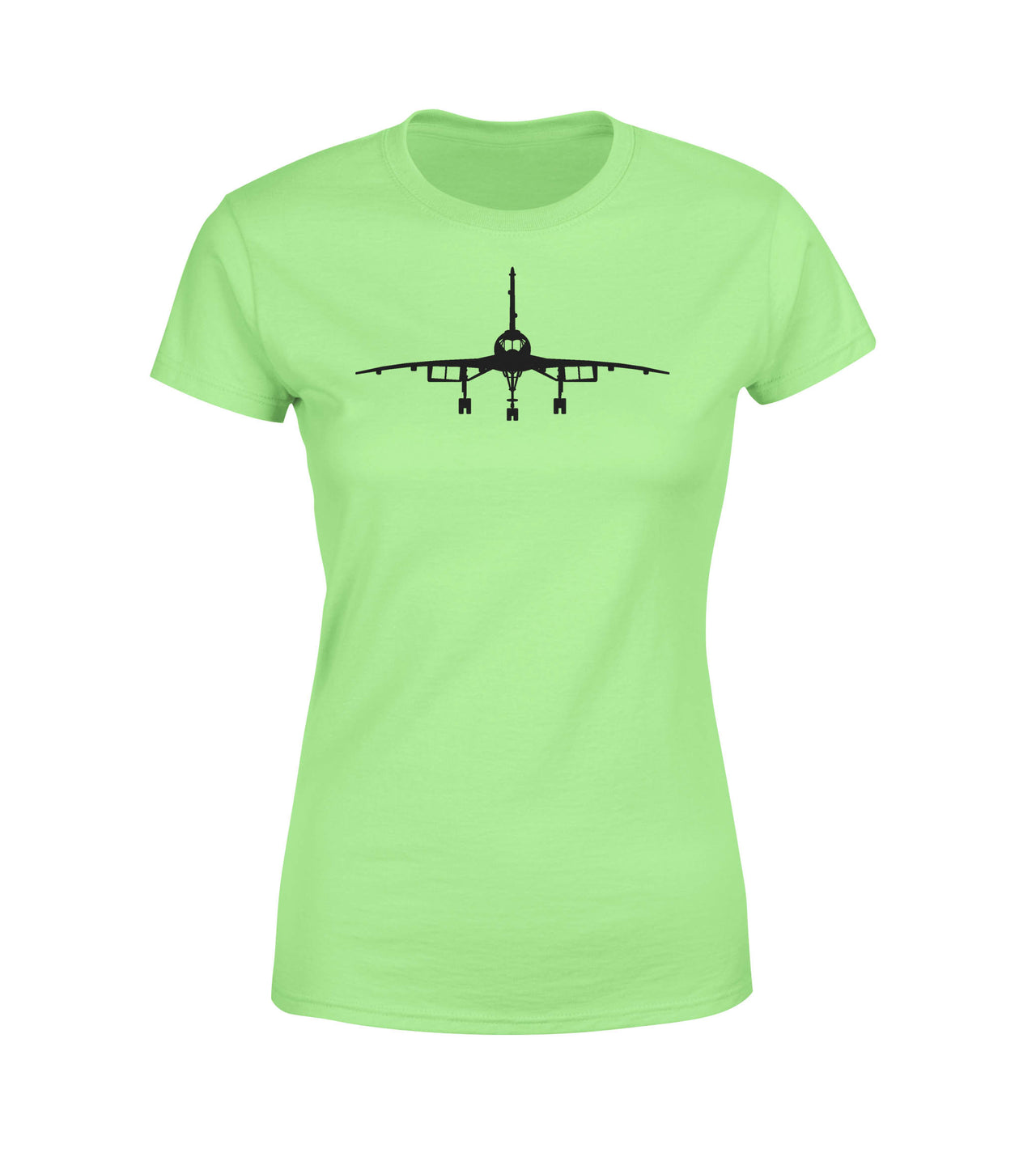 Concorde Silhouette Designed Women T-Shirts