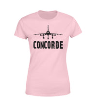 Thumbnail for Concorde & Plane Designed Women T-Shirts