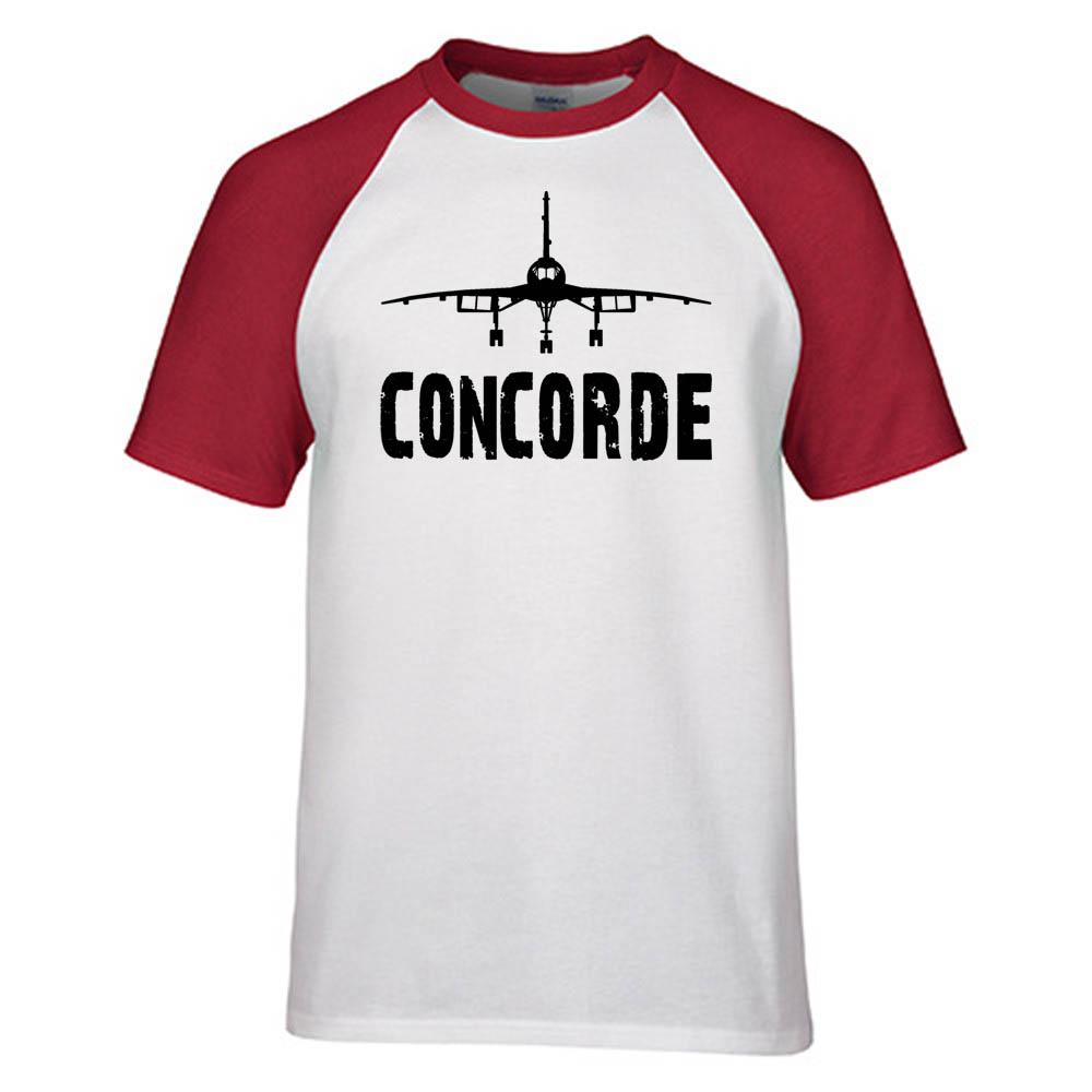 Concorde & Plane Designed Raglan T-Shirts