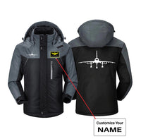 Thumbnail for Concorde Silhouette Designed Thick Winter Jackets