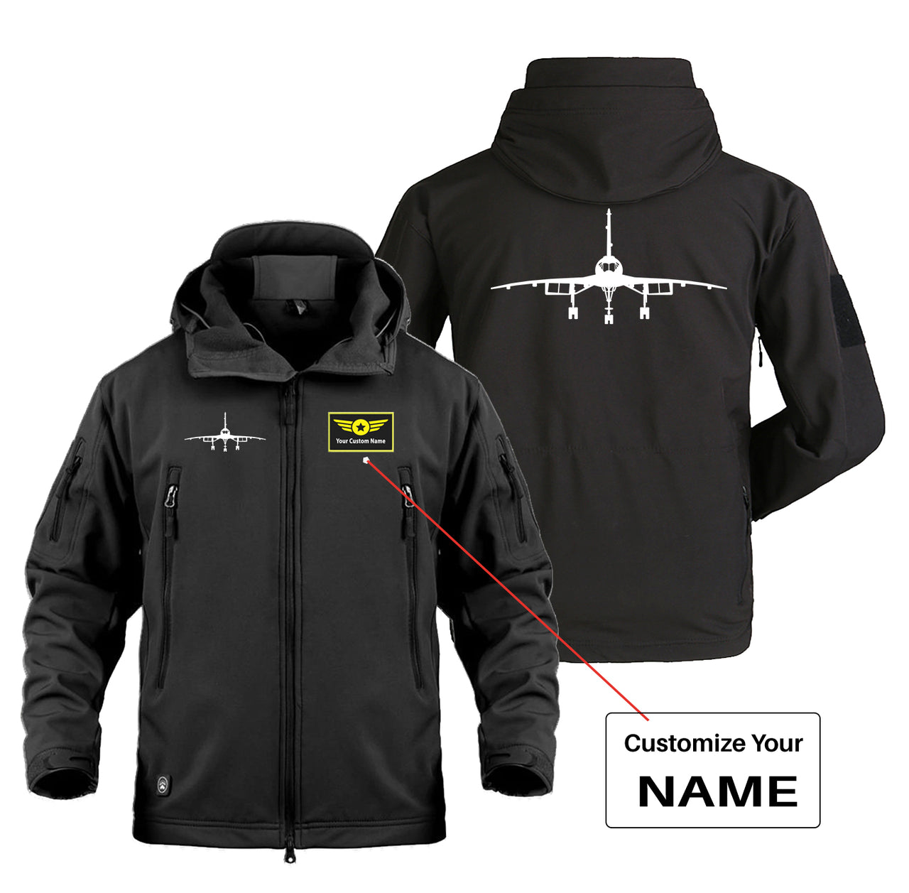 Concorde Silhouette Designed Military Jackets (Customizable)