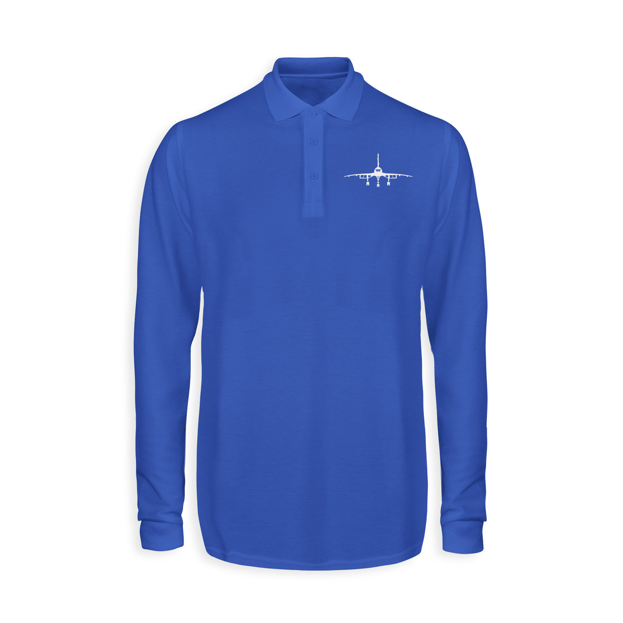 Concorde Silhouette Designed Long Sleeve Polo T-Shirts