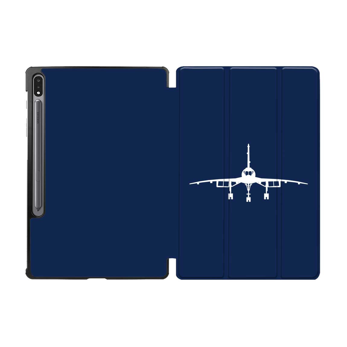 Concorde Silhouette Designed Samsung Tablet Cases