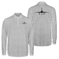Thumbnail for Concorde Silhouette Designed Long Sleeve Polo T-Shirts (Double-Side)