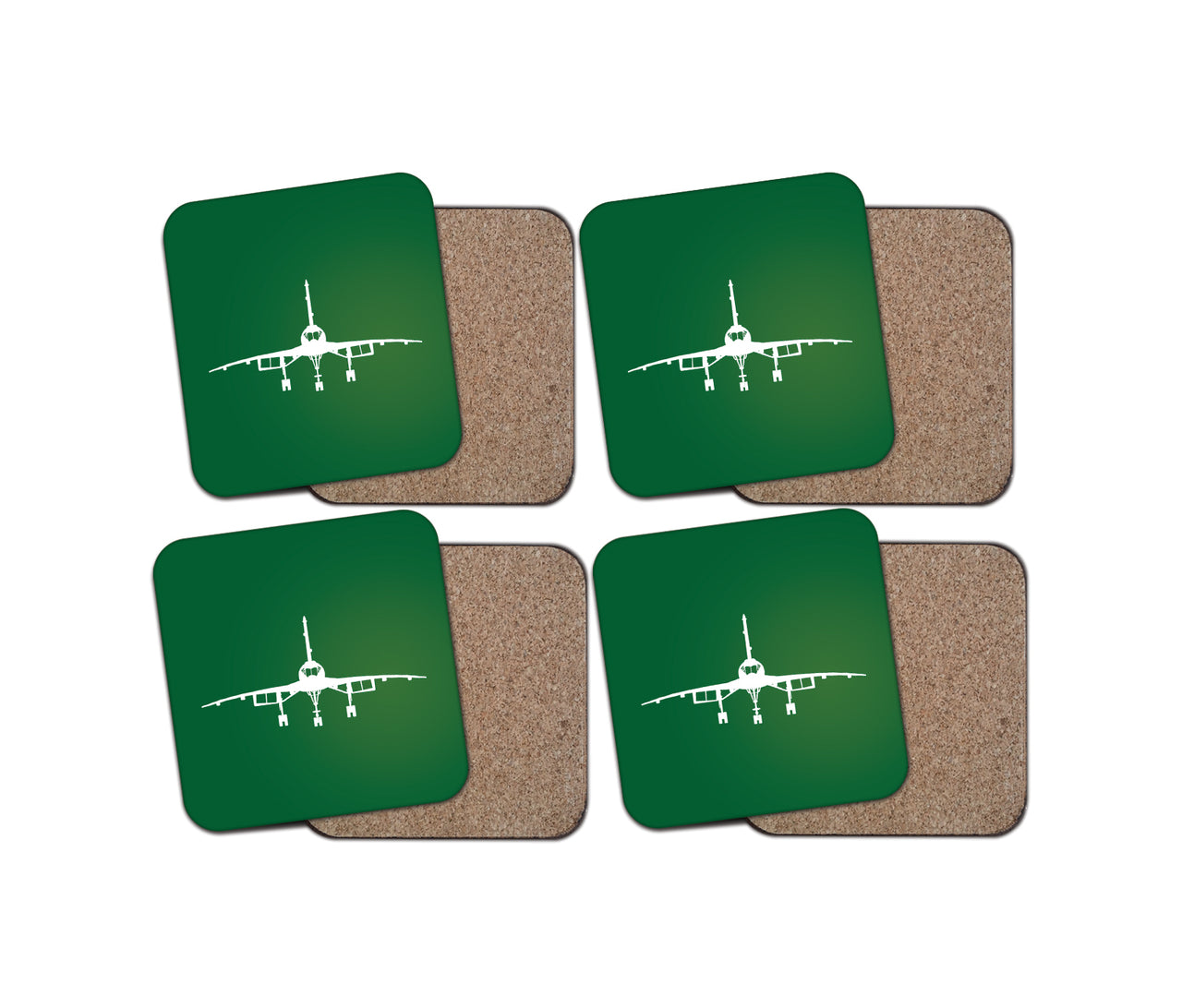 Concorde Silhouette Designed Coasters