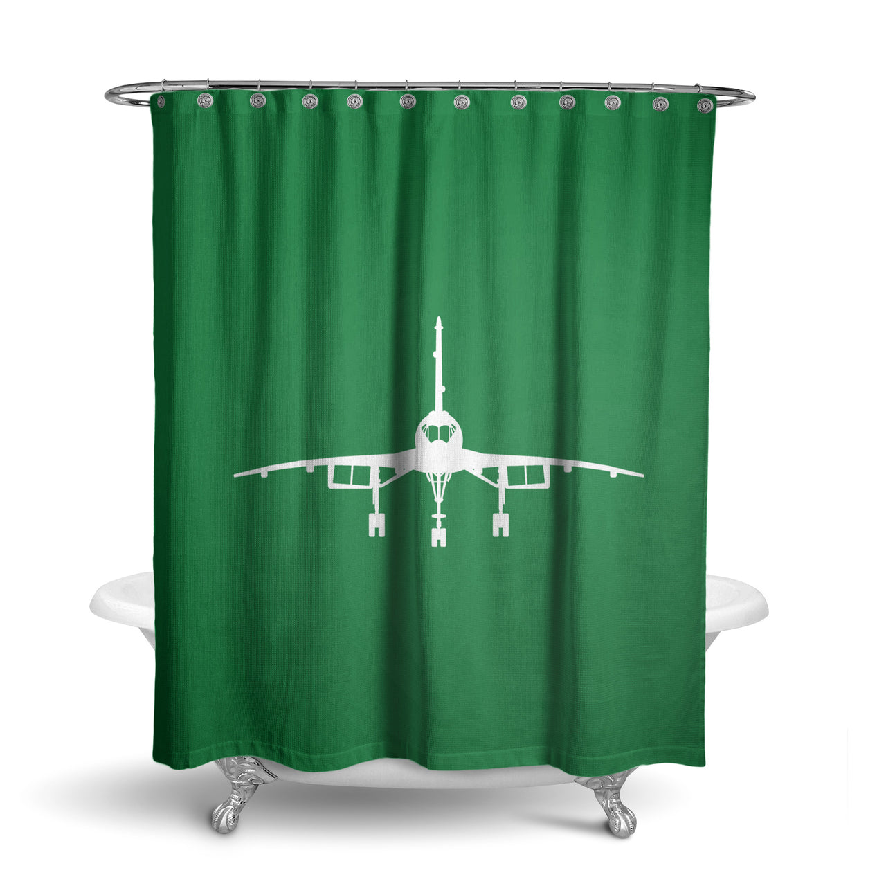 Concorde Silhouette Designed Shower Curtains