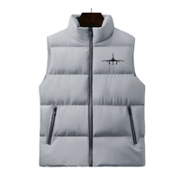 Thumbnail for Concorde Silhouette Designed Puffy Vests