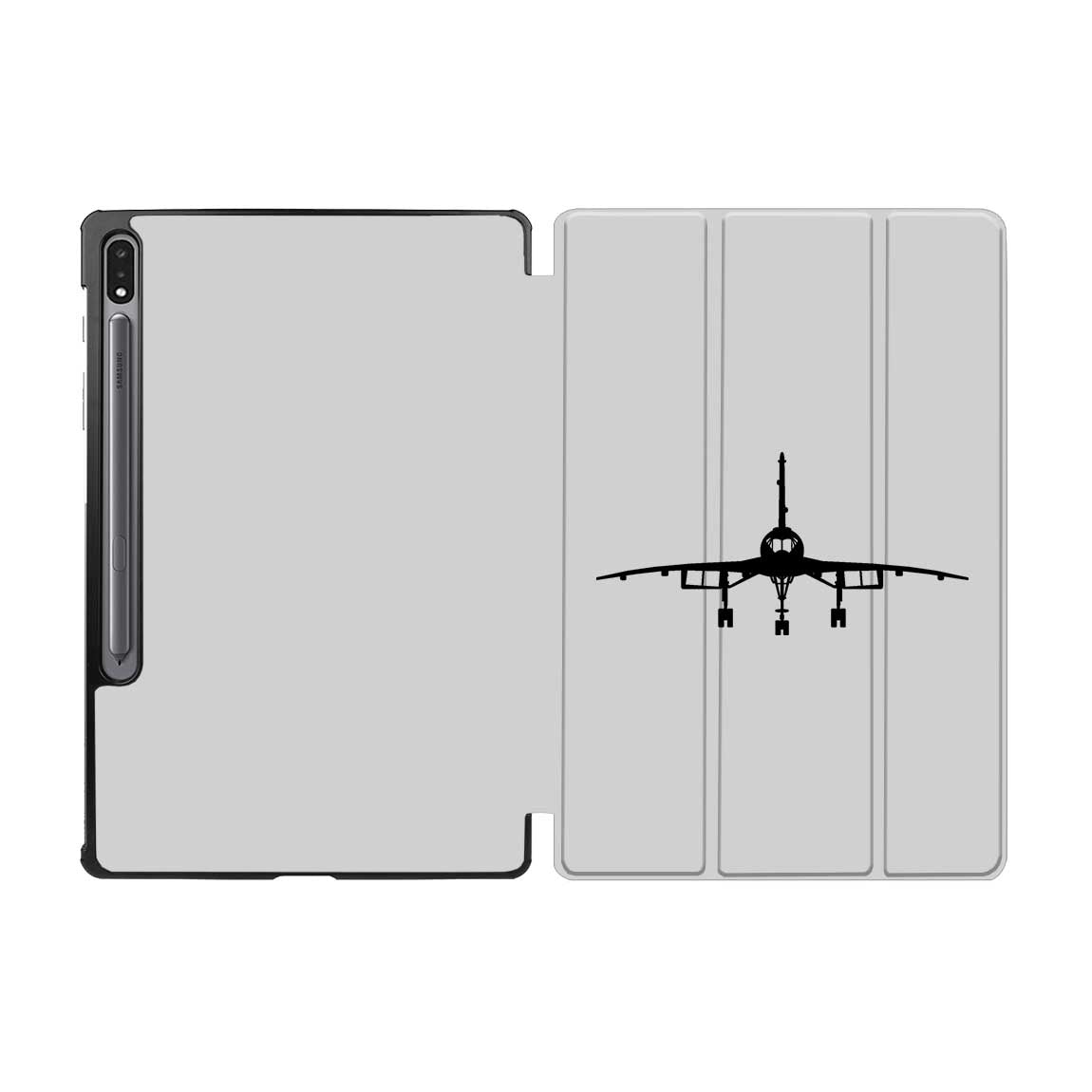 Concorde Silhouette Designed Samsung Tablet Cases