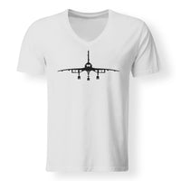 Thumbnail for Concorde Silhouette Designed V-Neck T-Shirts