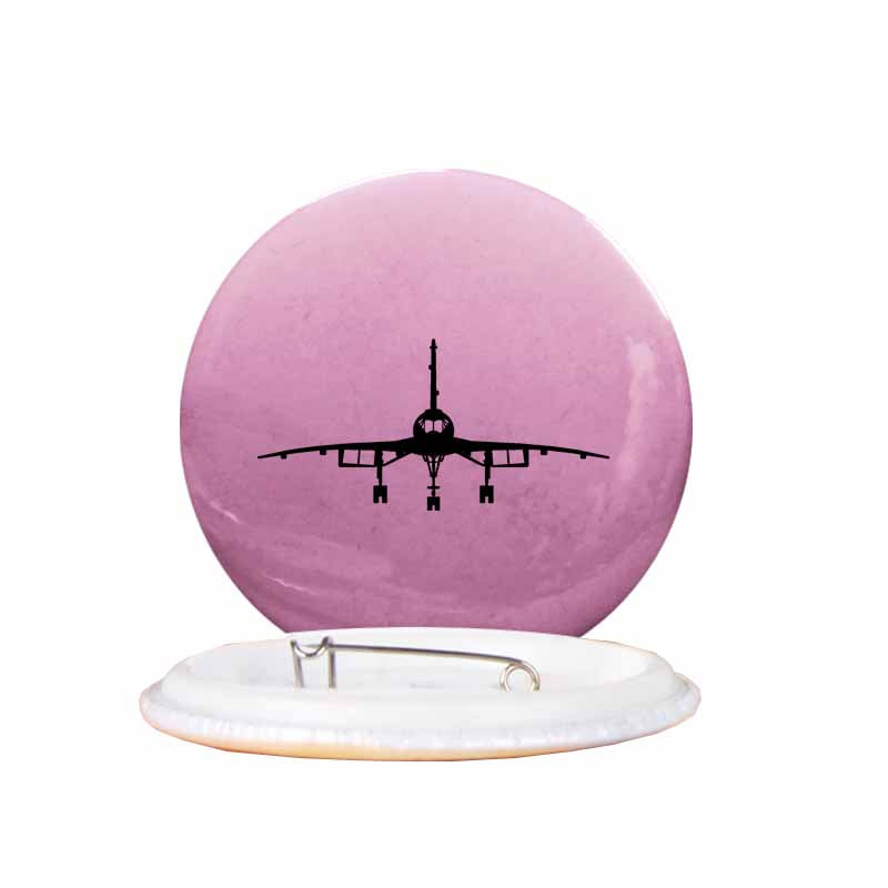 Concorde Silhouette Designed Pins