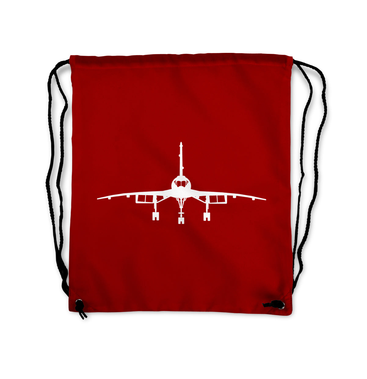 Concorde Silhouette Designed Drawstring Bags