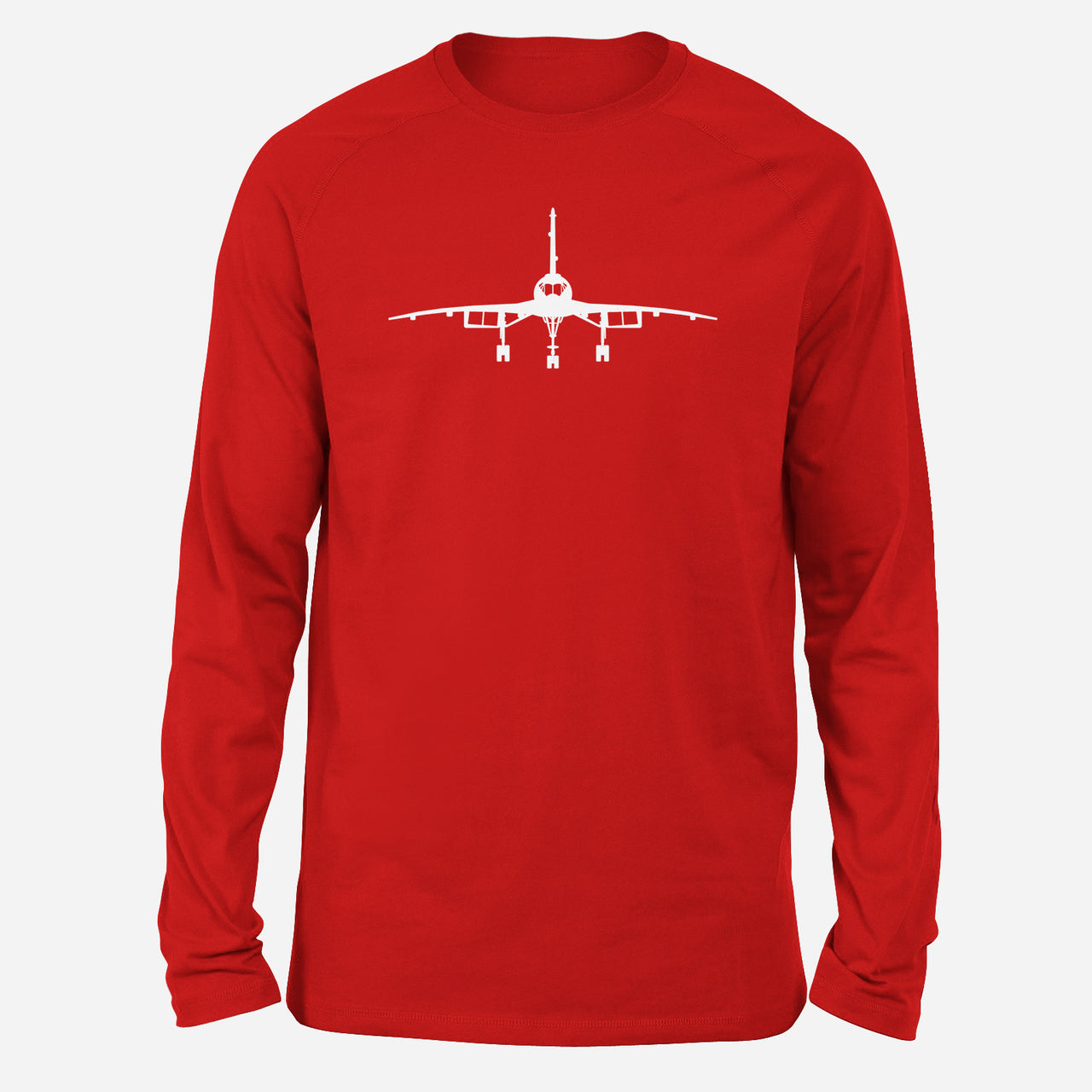 Concorde Silhouette Designed Long-Sleeve T-Shirts