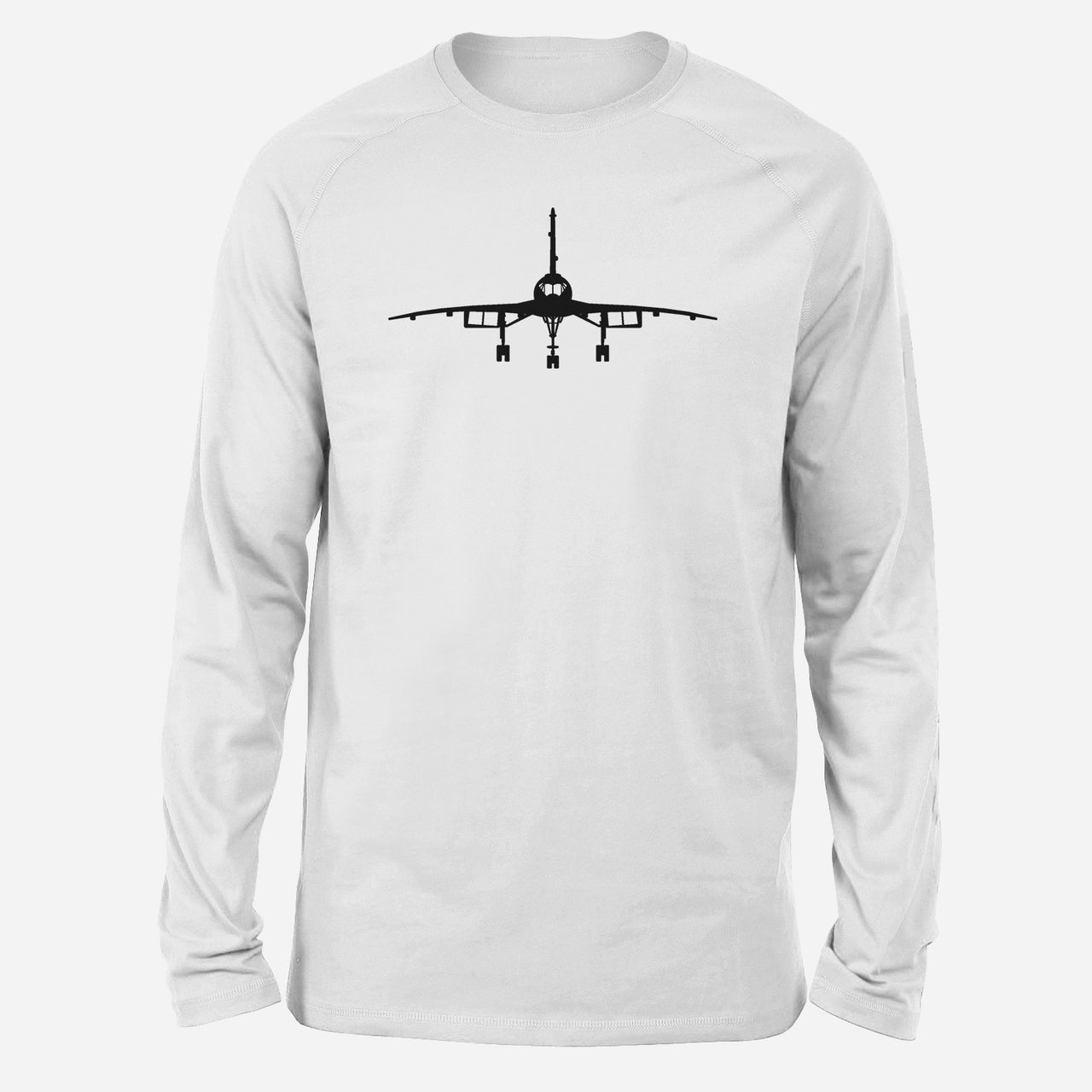 Concorde Silhouette Designed Long-Sleeve T-Shirts