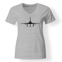 Thumbnail for Concorde Silhouette Designed V-Neck T-Shirts