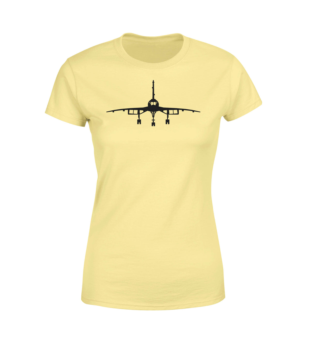 Concorde Silhouette Designed Women T-Shirts