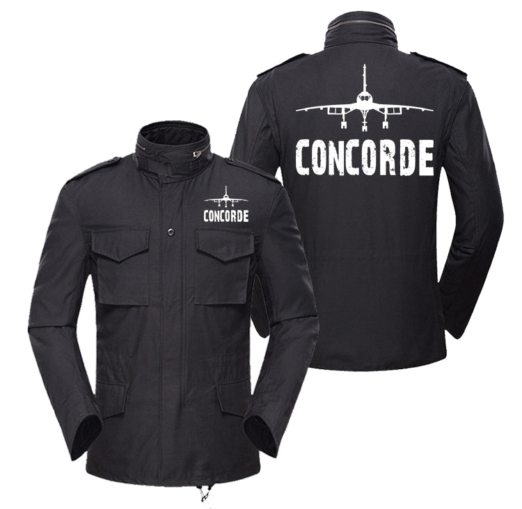 Concorde & Plane Designed Military Coats