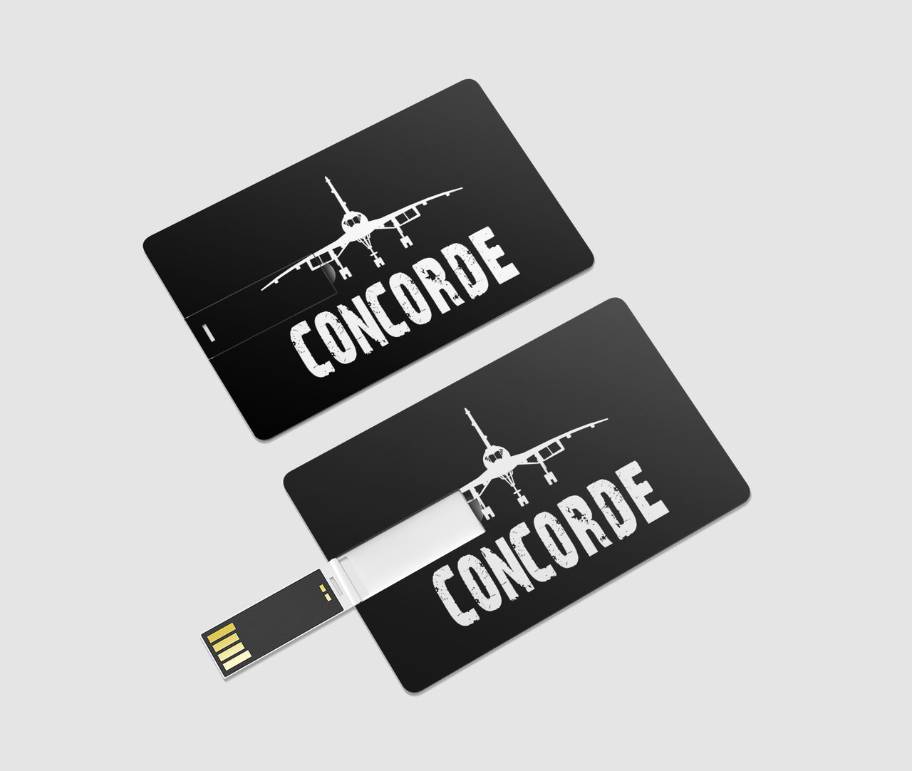 Concorde & Plane Designed USB Cards