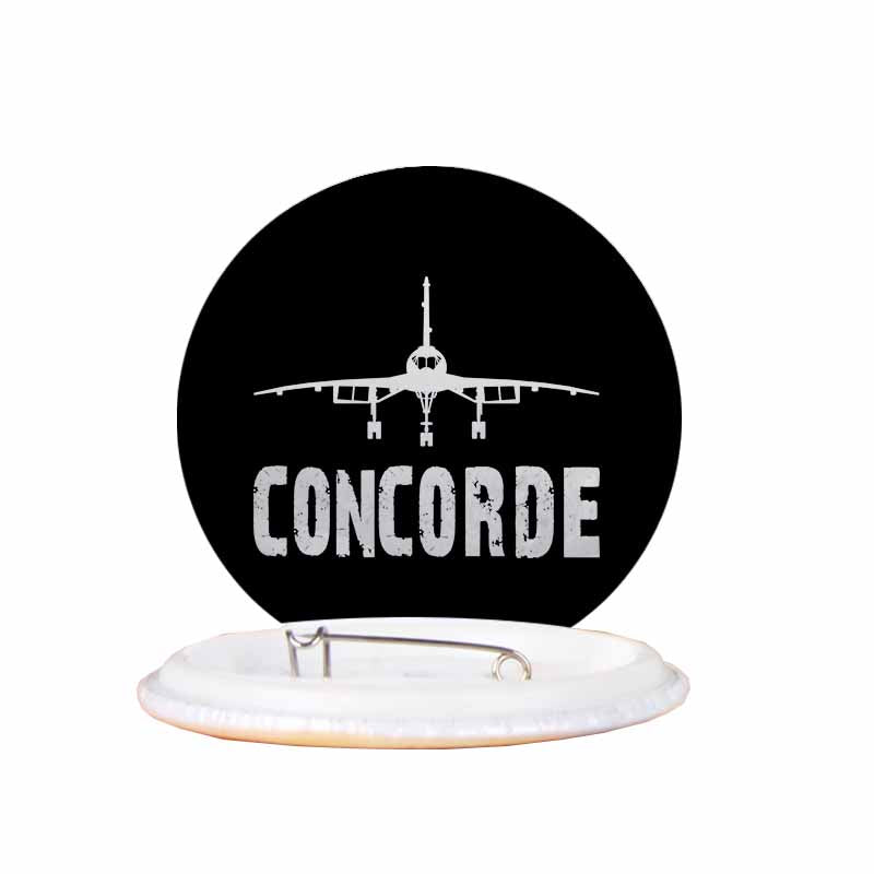 Concorde & Plane Designed Pins