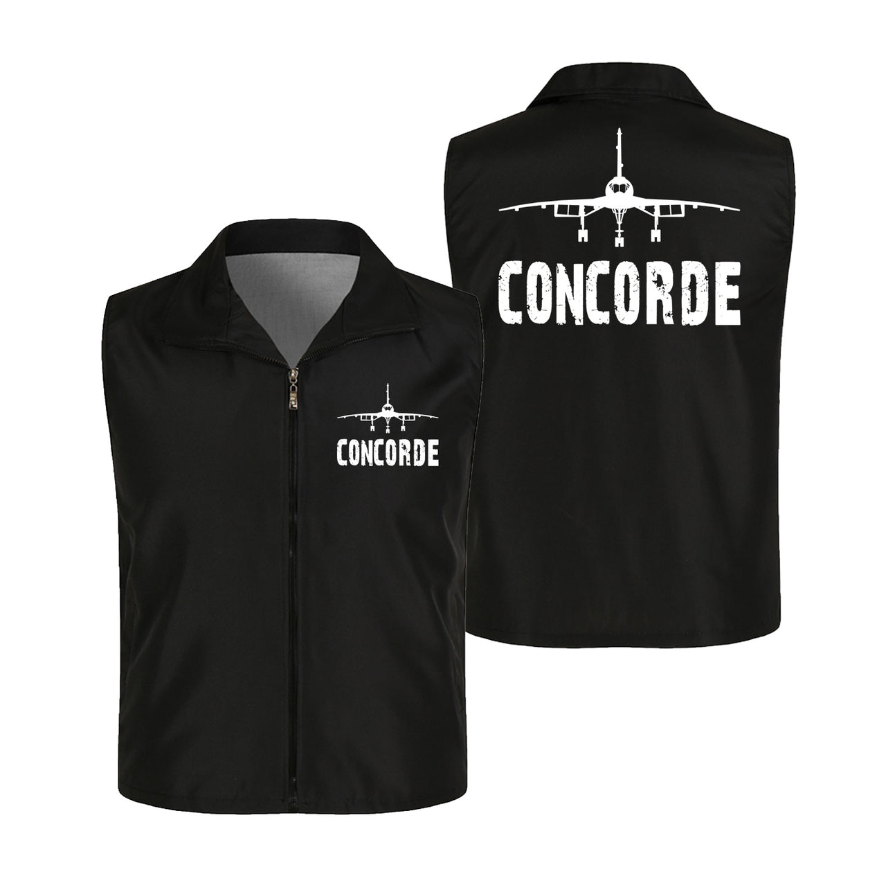 Concorde & Plane Designed Thin Style Vests