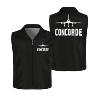 Thumbnail for Concorde & Plane Designed Thin Style Vests