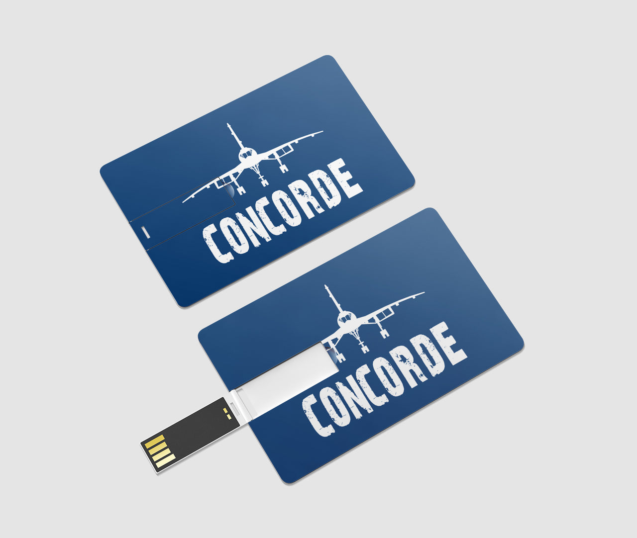 Concorde & Plane Designed USB Cards