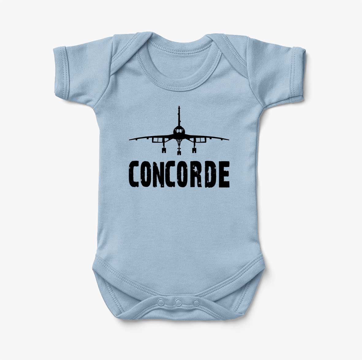 Concorde & Plane Designed Baby Bodysuits