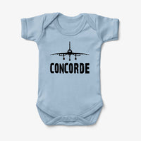 Thumbnail for Concorde & Plane Designed Baby Bodysuits